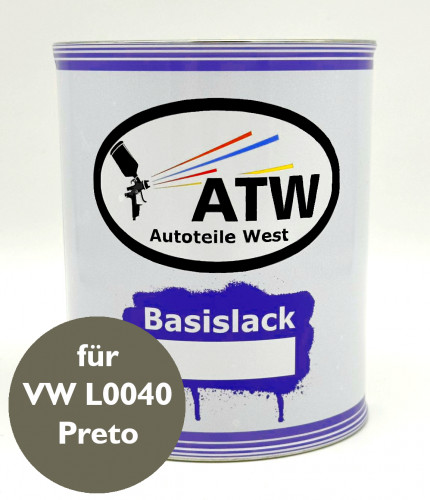 Autolack für VW L0040 Preto